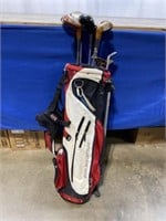 Sun Mountain golf bag marked SL 3.5 with old