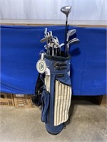 Jones golf bag with a variety of Ping ZIng itons