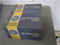 2- 400w mercury lamps