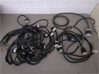 approx 15 locking style power cords
