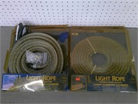 2- light ropes