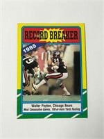 1986 Topps Walter Payton Record Breaker
