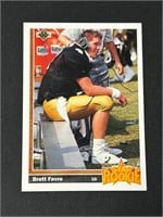 1991 UD Brett Favre Rookie Card