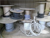 short ends wire on spools
