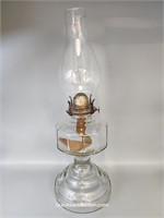 Larger 18.5"H. Antique Oil Lamp