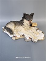 Wildlife Figurine "Timber Wolf" Canadian Geographi