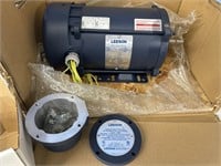Leeson Electric Motor, part number in photo