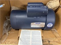 Leeson Electric Motor, part number in photo