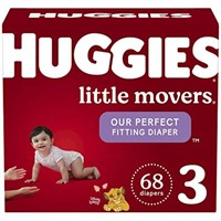 Huggies Little Movers Diaper Size 3 / 68CT