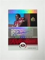 2005 UD Reflections Frank Gore Auto Rookie Card