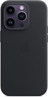 Apple iPhone 14 Pro Leather Case - Midnight