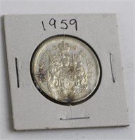 1959 CANADIAN SILVER DOLLAR