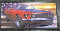 Open Road Brand American Muscle Car Metal Sign