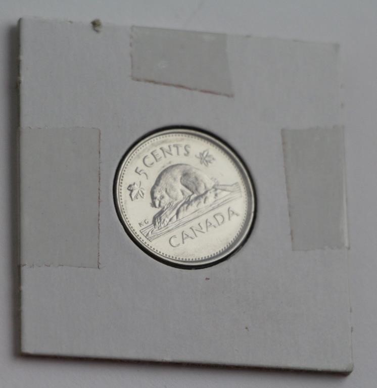 2002 P CANADIAN NICKEL - NO DATE ON FRONT