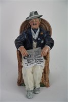 ROYAL DOULTON FIGURE "TAAKING THINGS EASY"