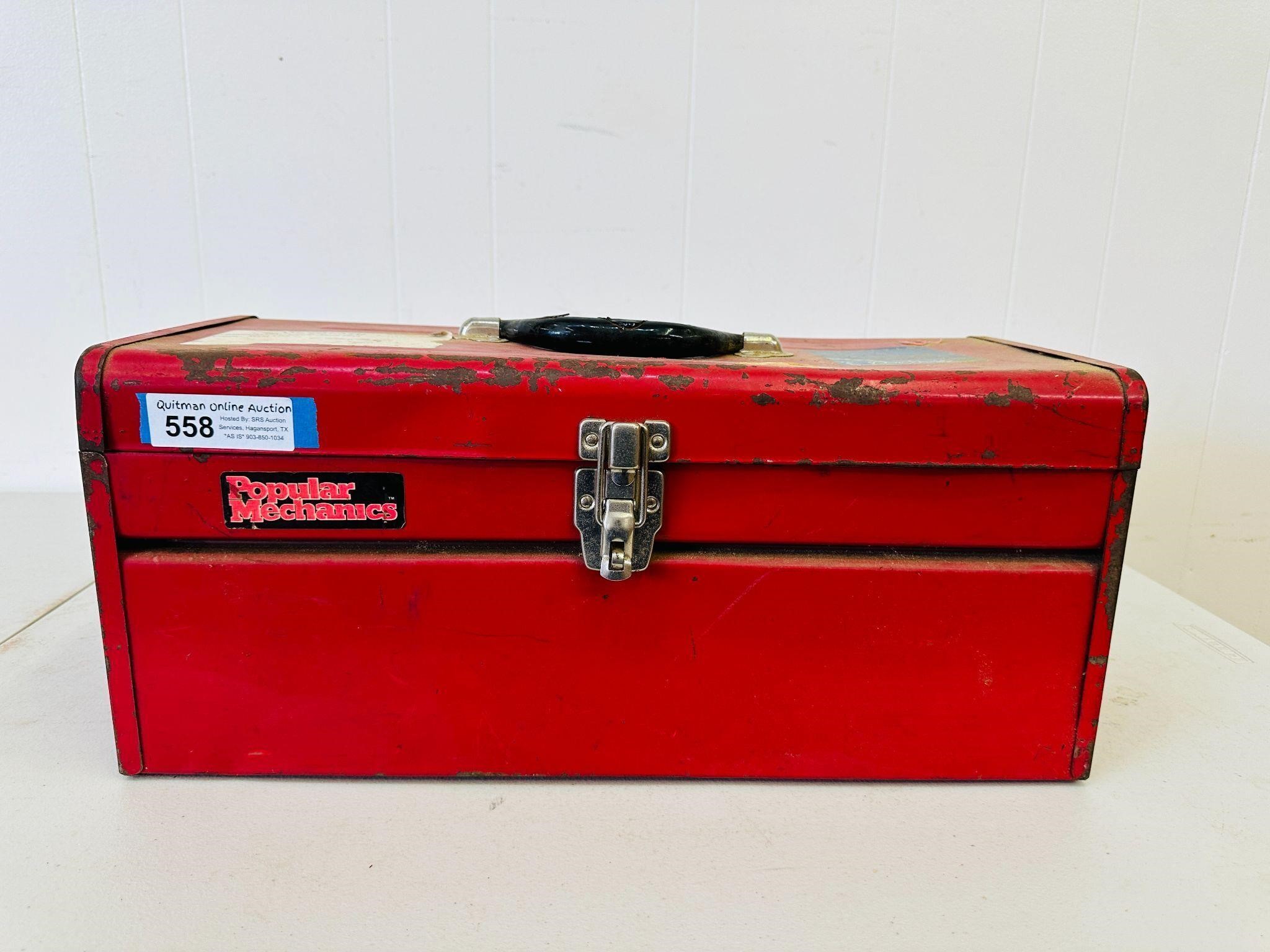 Metal Popular Mechanics 20" Tool Box