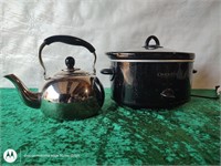 Potobelo Italian teapot and crock pot