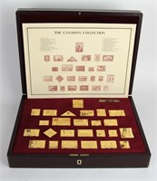 "THE CANADIAN COLLECTION" SILVER COIN SET IN CASE