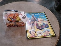 Roy Rogers Chow wagon lunch box