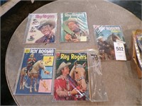 Flat of Roy Rogers comic books