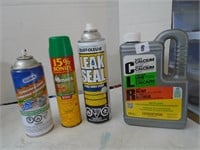 Lot of Spray Cans and can of CLR