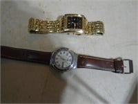 2 Men's Wrist Watches  as Found