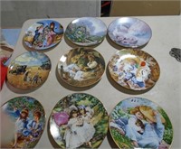 9 Collectors Plates  9"