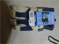 Pair Of Insulated Cowhide Gloves