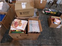 Appx. 8 boxes of cookbooks
