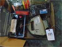 CRAFTSMAN STAPLER & ROTO ZIP, SKIL SAW 12V COMPRSS