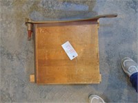 WOODEN PAPER CUTTER