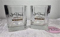 Pair of Jack Daniels Whiskey Glasses