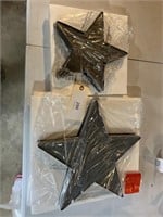 LOT OF 2 NEW POTTERY BARN LED LIGHTED STARS