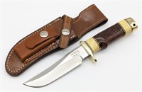 Martin Knives Custom Hunting Knife w/ Sheath