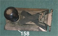 Sargent No. 81 double sided side rabbet plane