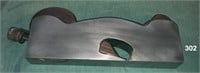 Unknown make 1 1/4" steel shoulder plane with scre
