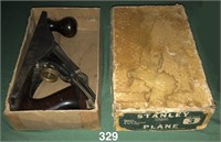 Stanley No. 3 iron smooth plane in original box