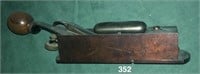 Scarce Stanley No. 9 cabinetmakers plane with a "h
