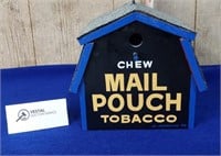 Mail Pouch Tobacco Bird House Signed by H. Warrick