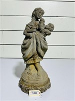 Concrete Mother & Child Statue