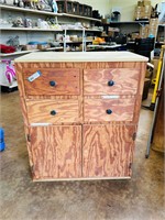 Homemade Shop Cabinet