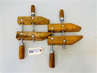 (2) 8" Wood Clamps