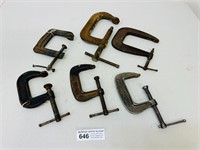 Lot of - C Clamps