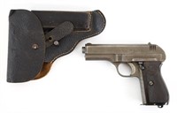 WW2 German CZ Model 27 7.65mm Pistol w/ Holster