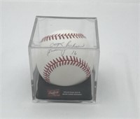 OFFICIAL MLB AUTOGRAPHED BY AUSTIN JACKSON