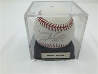 MLB MIGUEL BATISTA  AUTOGRAPHED BASEBALL WITH COA