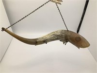 ANTLER HOME DECOR AS FISH DESIGNED HANGER