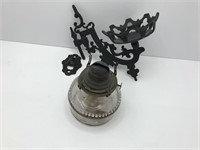 VINTAGE RAYO WALL MOUNT OIL LAMP