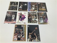 10 DAVID ROBINSON BASKETBALL TRADING CARDS