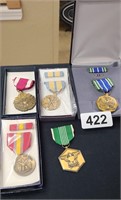 Military Service Award Medals Lot (5)